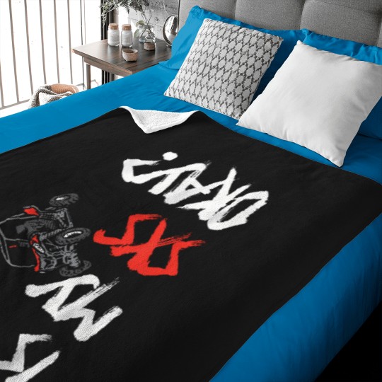 Discover Is-My-Sxs-Okay-Four-Wheeler-Quad-Off-Roading-Atv-Utv-T-Shirt Baby Blankets