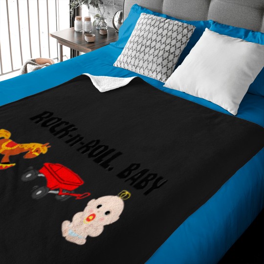Discover Rock-n-Roll, Baby Baby Blankets