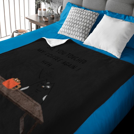 Discover so you touched my coffee Baby Blankets