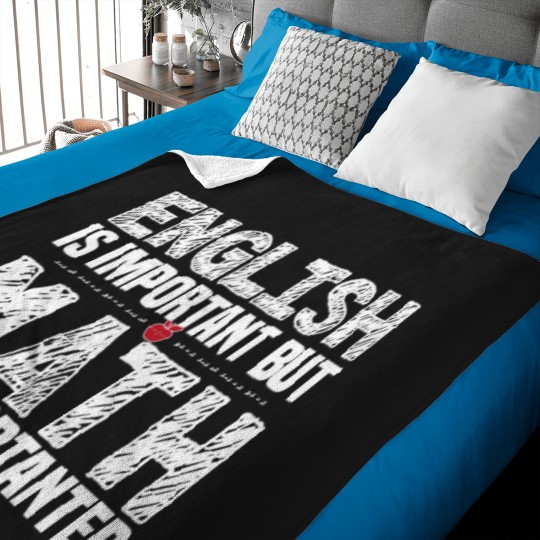 Discover English Math Teachers Students Gift Best Gift For Who Loves Math 2971 Baby Blankets