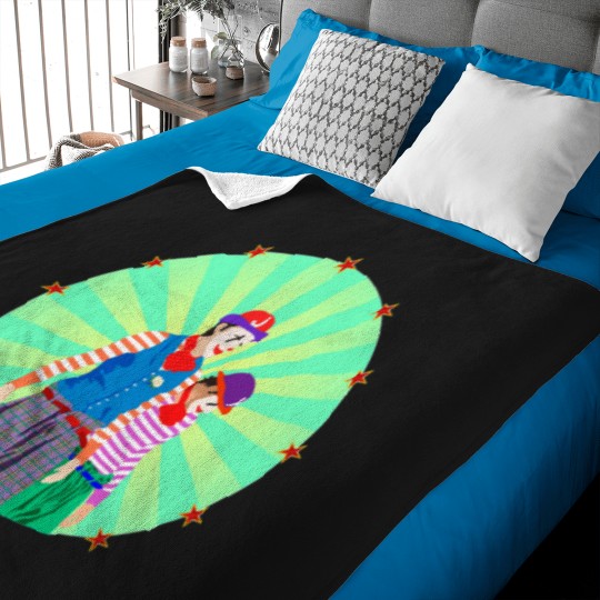 Discover Take That  Donage  The Circus Clowns Baby Blankets