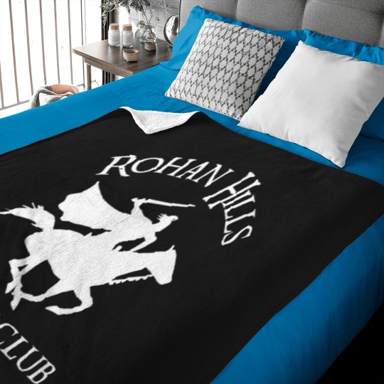 Discover Rohan Hills Riders Club Baby Blankets