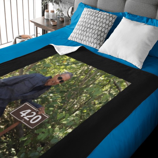 Discover 420-Obama-Print T-Shirt Baby Blankets