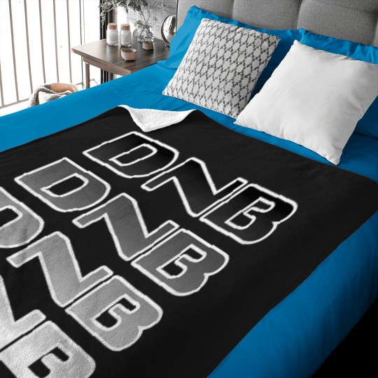Discover Dnb Drum'N'Bass Shirt - A Junglist Bw Fade Remix Baby Blankets