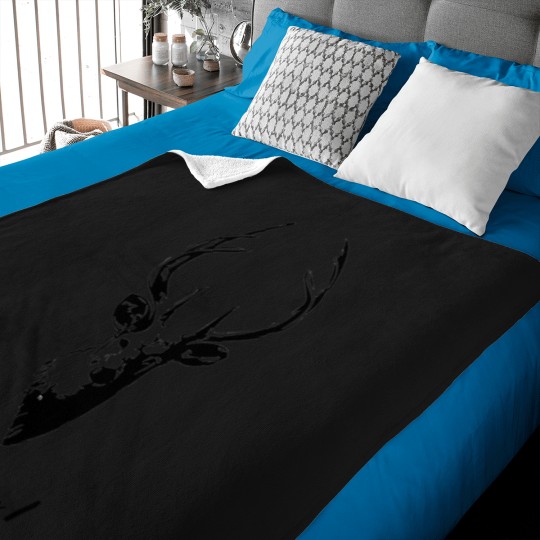 Discover Deer-Season-Launching T-Shirt Baby Blankets
