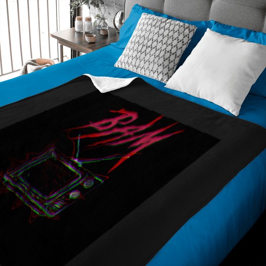 Discover BAM tv Baseball Sleeve T-Shirt Baby Blankets