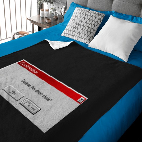 Discover Delete The Deep State Sticker 4427 Baby Blankets