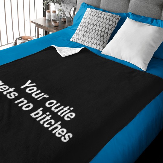 Discover Severance Your Outie Gets No Bitches Baby Blankets
