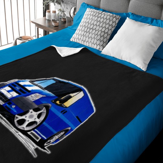 Discover Transit Sportvan Blue Baby Blankets