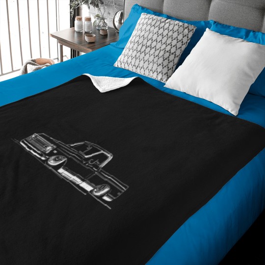 Discover c10 Hot rod Baby Blankets