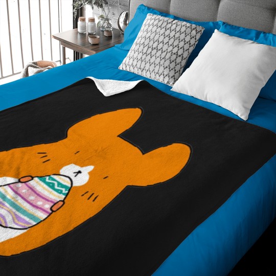 Discover Easter Egg Hamster Baby Blankets