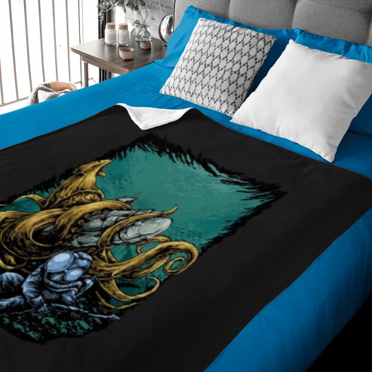 Discover Under The Sea Baby Blankets
