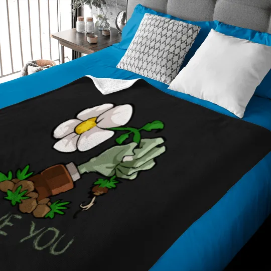Discover Plants vs Zombies -I Love You t tt Baby Blankets