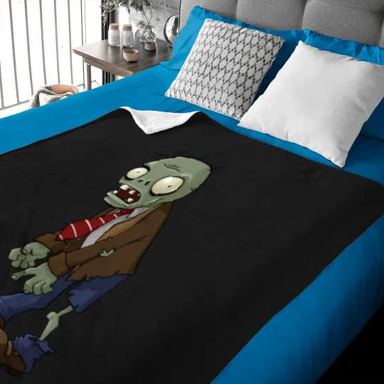 Discover Regular Zombie from Plants vs Zombies Baby Blankets