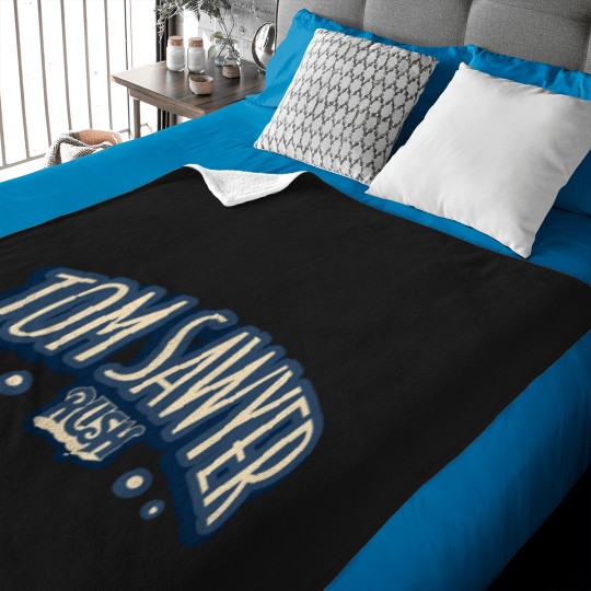 Discover Tom Sawyer, rush, neil peart Baby Blankets