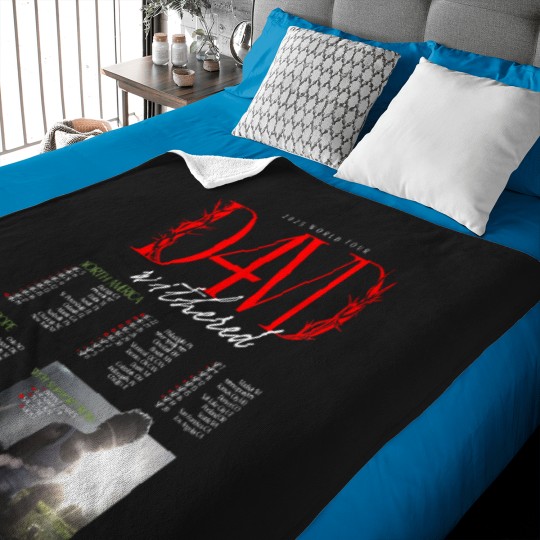 Discover D4VD Withered 2025 World Tour Dates Baby Blankets