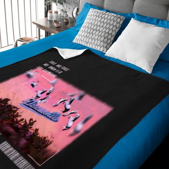 Discover Dreamville Records- Flying Horses Active Baby Blankets