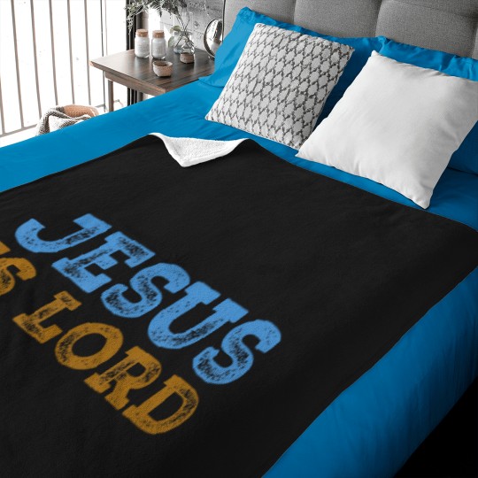 Discover Jesus Is Lord Christian Baby Blankets