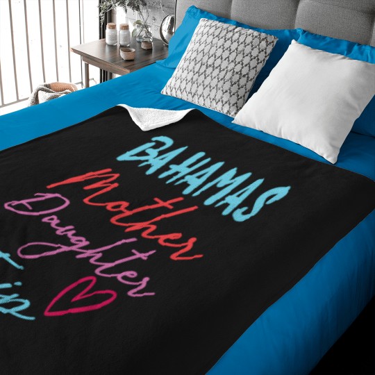 Discover Bahamas Mother Daughter Trip 2023 Bahamian Vacation Baby Blankets