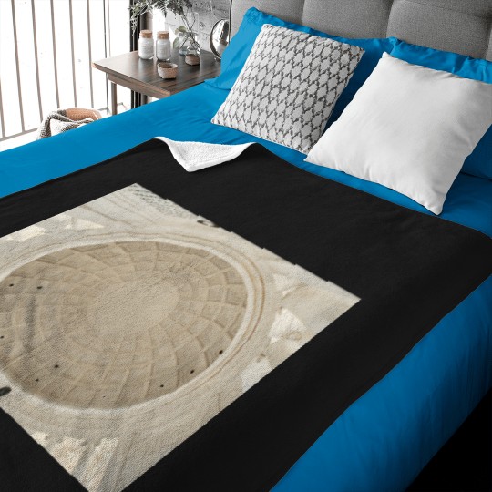 Discover Jefferson Monument Ceiling Baseball Sleeve T-Shirt Baby Blankets