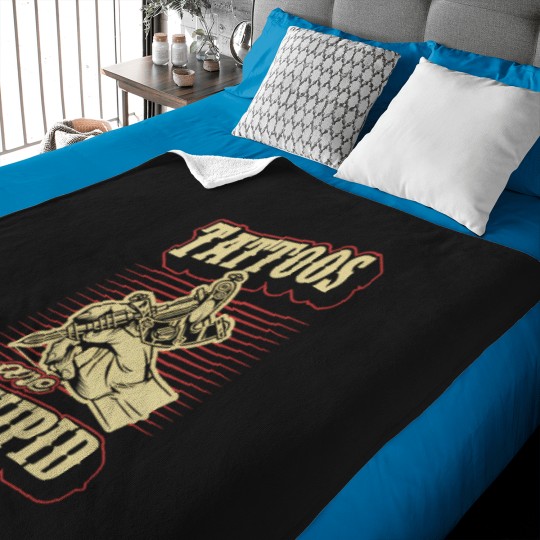 Discover Tattoos Are Stupid Funny Ironic Sarcastic Tattoo Artist Baby Blankets