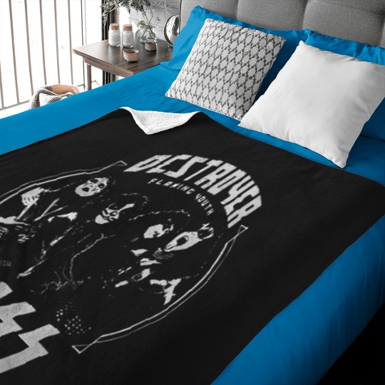Discover Kiss---Flaming-Youth-T-Shirt Baby Blankets