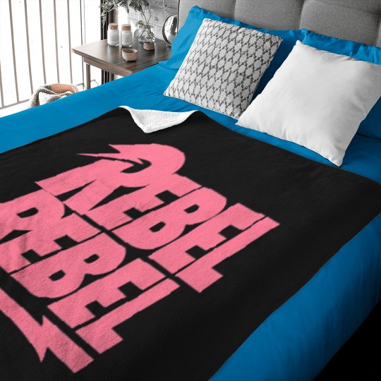 Discover Vintage Rock Design Baby Blankets