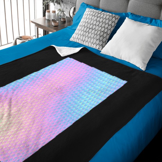 Discover Abstract Colorful Holographic Texture Graphic T-Shirt 330 Baby Blankets