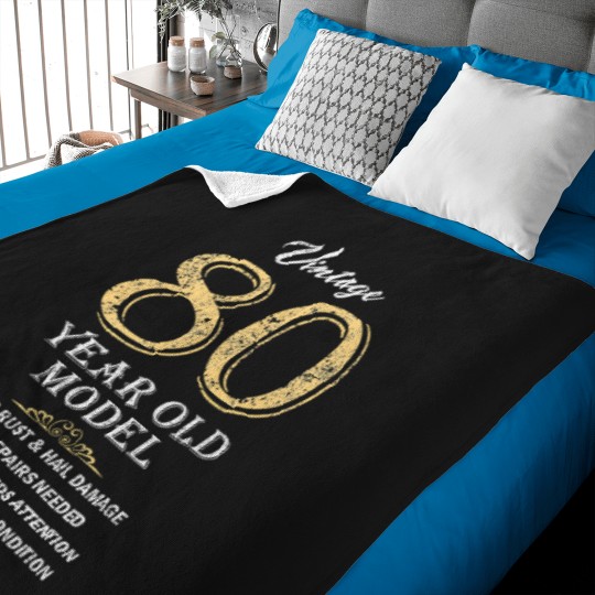 Discover 80Th-Birthday---Funny-Gift-Idea T-Shirt Baby Blankets