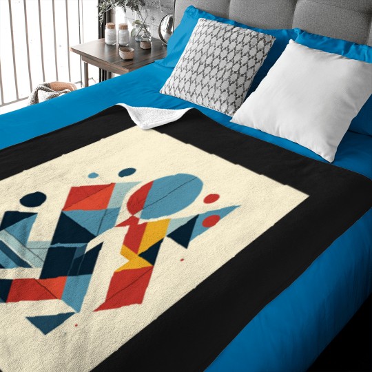 Discover Alive-Bauhaus-Design T-Shirt Baby Blankets