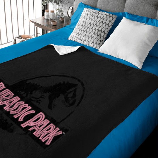 Discover Distressed Logo Pink Type T-Shirt Baby Blankets