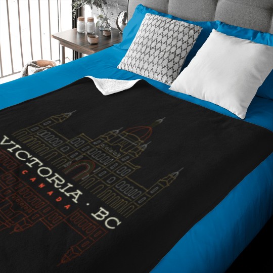 Discover Victoria-Bc-Canada T-Shirt Baby Blankets