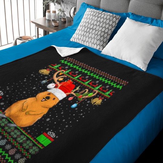 Discover Quokka Lover Santa Matching Ugly Christmas Baby Blankets