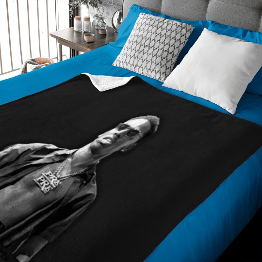 Discover 5905-Young-Dolph T-Shirt Baby Blankets
