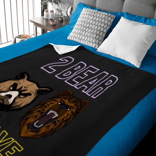 Discover comedy podcast 2 Bears 1 Cave Baby Blankets
