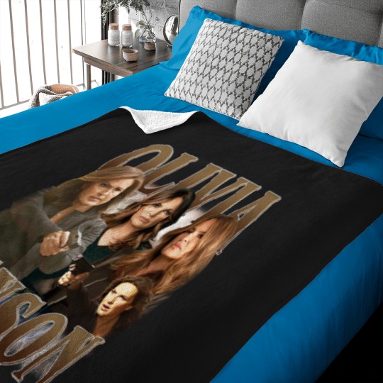 Discover Olivia Benson Law and Order Baby Blankets, Retro Olivia Benson Baby Blankets