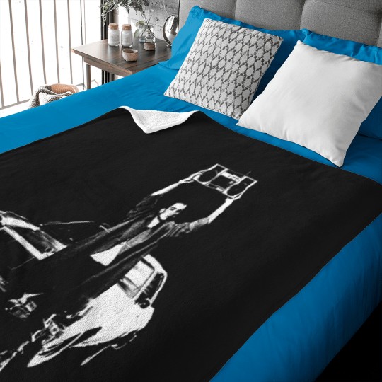 Discover Say Anything - The White Stencil Baby Blankets