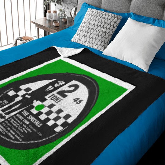 Discover Mens Best Ghost Town The Specials Ska Music Quotframed Single Labelquot Music Men'S Northern Casey Bones and the Heroes in a Brass Shell Band Baby Blankets