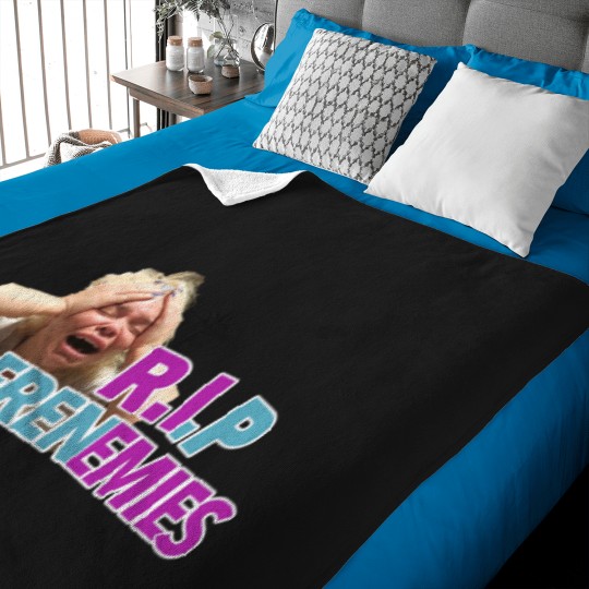 Discover R.I.P Frenemies IconicFunny Trisha Paytas Baby Blankets