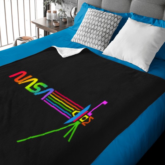 Discover Nasa Gay Pride Rainbow Tech Geek Gay For Baby Blankets