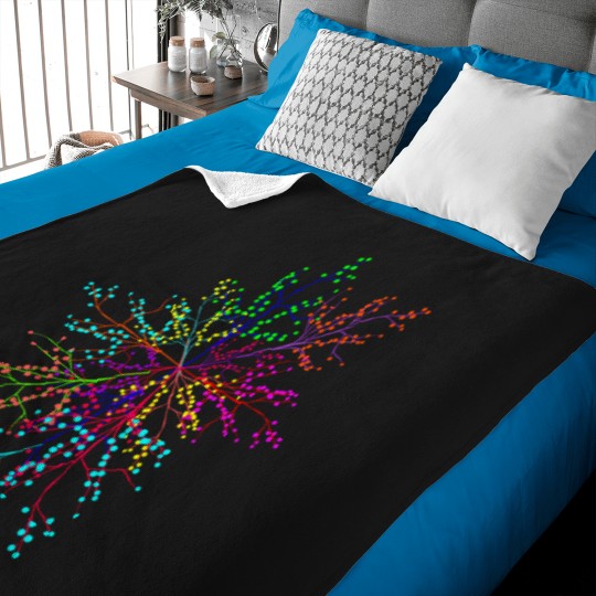 Discover Neuron Baseball  Sleeve T-Shirt 3955 Baby Blankets