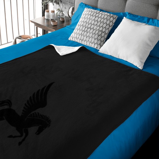 Discover Camp Half-Blood Pegasus Baby Blankets