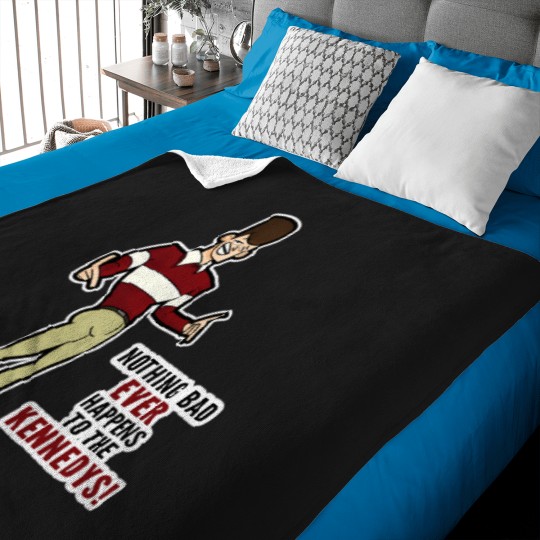 Discover Clone High JFK - Nothing Bad Ever Happens to the Kennedys Baby Blankets