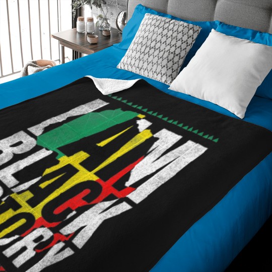 Discover I Am Black History Black History Every Month  1 _ SALE !!! Black History Month - Fight , Black History Month Vintage Baby Blankets