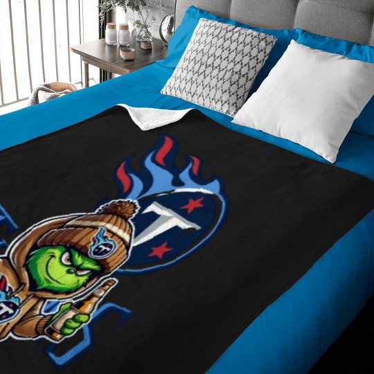 Discover This Team Makes Me Drink Tennesse Titans funny character.png Baby Blankets