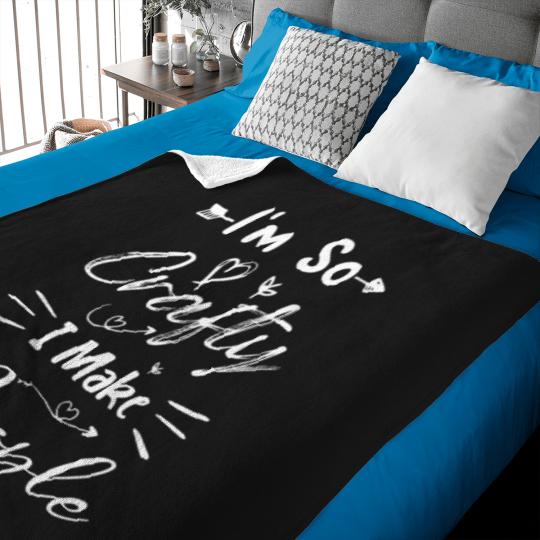 Discover I_m So Crafty I Make People Shirt, New Mom Shirt, Pregnancy Gift Shirts, Maternity Shirt T- Baby Blankets