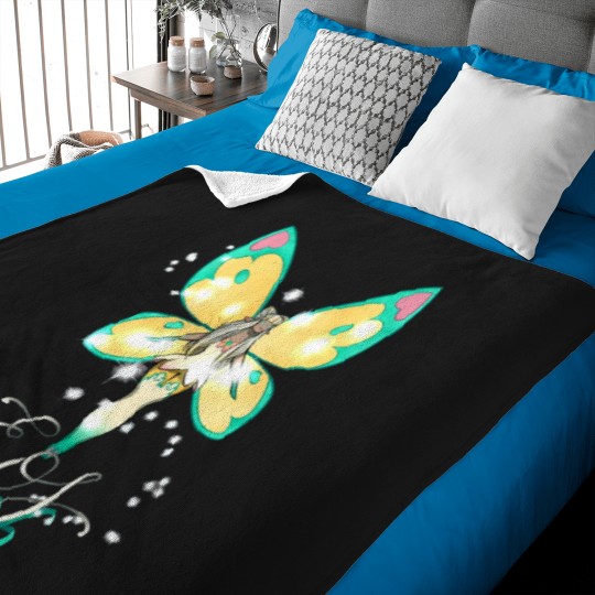 Discover Scholar Love - Eos Forever! Final Fantasy 14 Fairy .png Baby Blankets