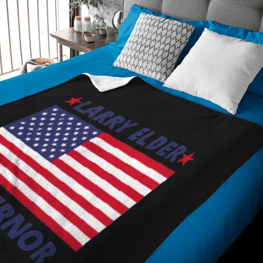 Discover Vote Larry Elder for California Governor Baby Blankets