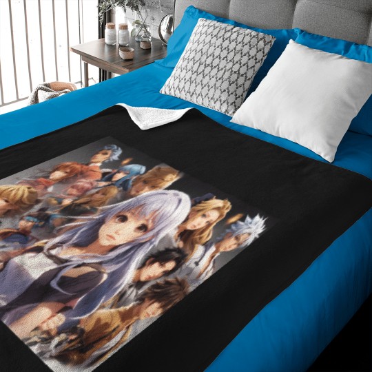 Discover Anime Character Designed Baby Blankets