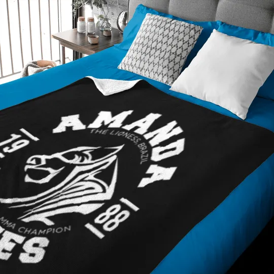 Discover Amanda Nunes "The Lioness" Brazil T-Shirt Baby Blankets